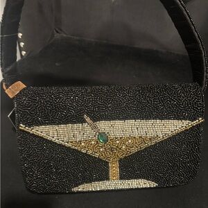 Viral beaded Martini bag